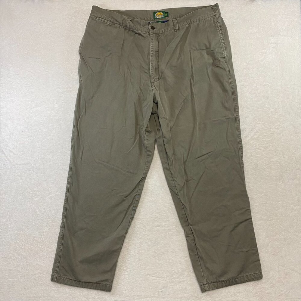 Cabelas Plaid Flannel Fleece Lined Hunting Pants Size 40 reg